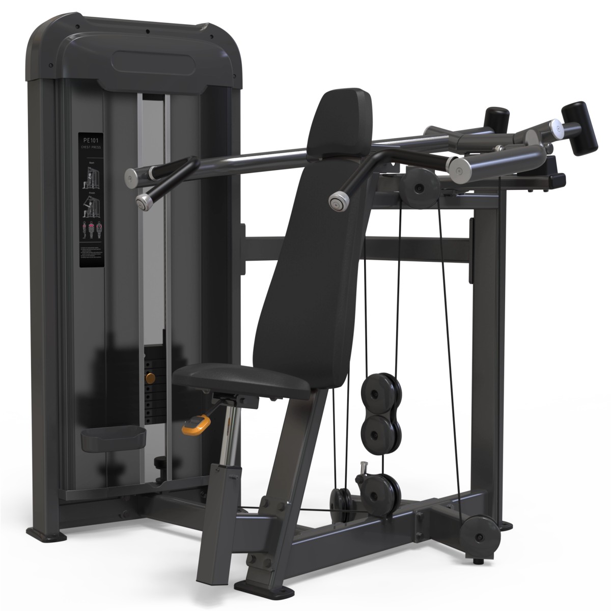 Тренажер AnyFit PE102-96, плечевой жим