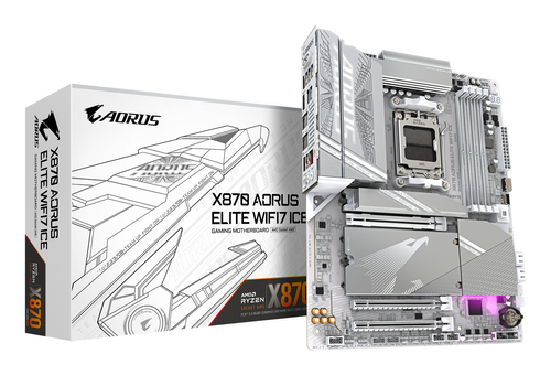 Материнская плата AMD X870 SAM5 ATX X870 A ELITE WF7 ICE GIGABYTE
