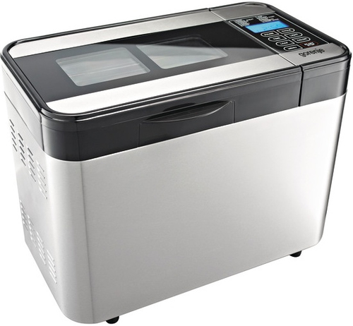 Gorenje Хлебопечь Gorenje BM1400E (815 Вт, 12 программ, вес выпечки 1,4 кг, таймер 13 ч, корпус металл/пластик)