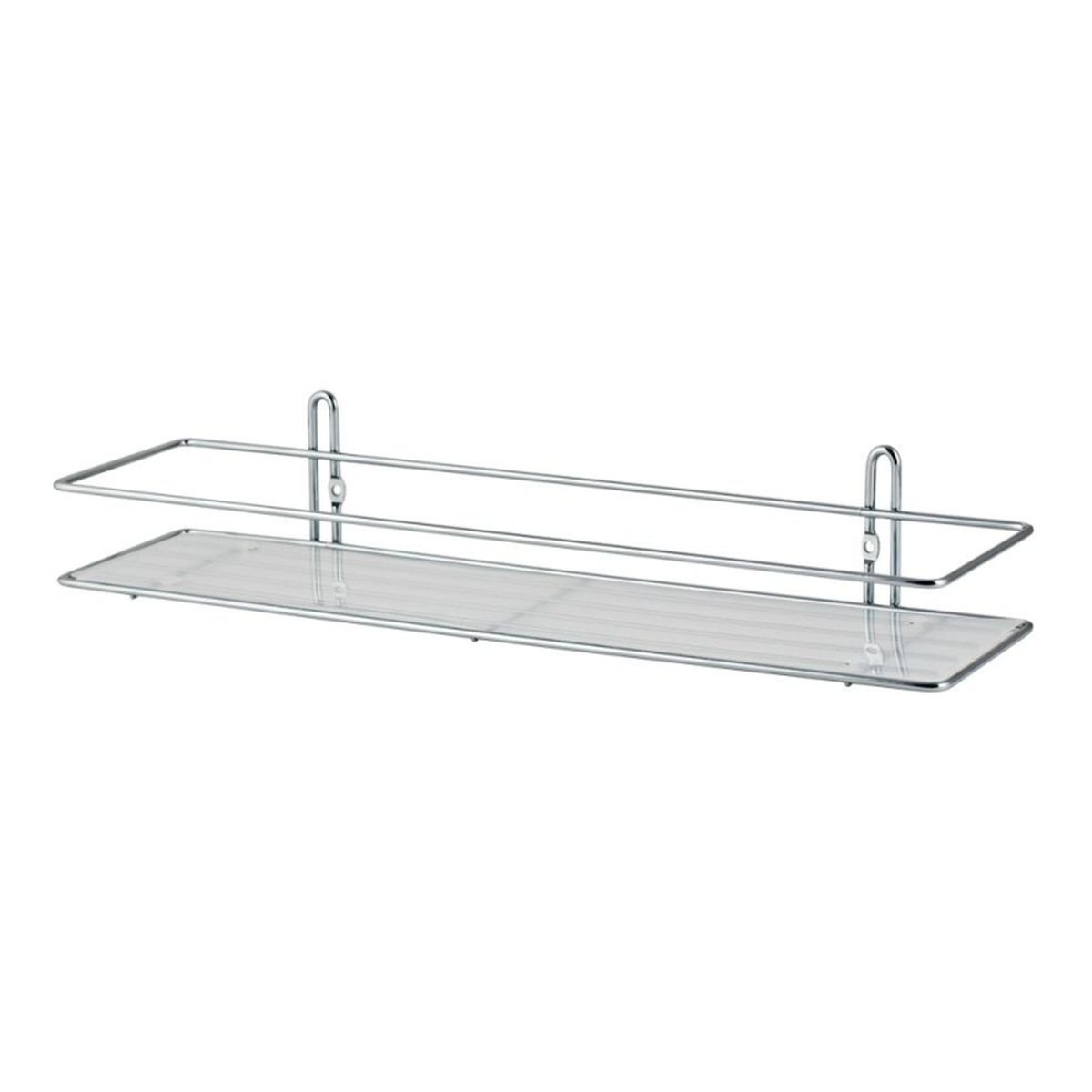 Полка Swensa У-1200156, 1-ярусная, 40x11x7 см, металл/пластик