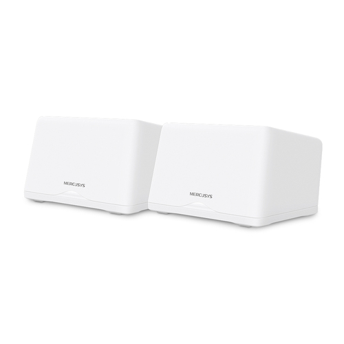 Бесшовный Mesh роутер Mercusys Halo H47BE (HALO H47BE(2-PACK)) BE9300 10/100/1000BASE-TX белый (упак.:2шт)