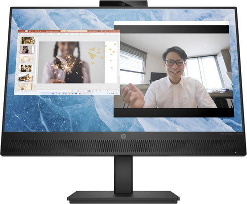 Монитор HP Inc. - M24m, 23.8", 16:9, IPS, 5 мс, 300cd/m², 1000:1, 1920x1080 (Full HD), 75 Гц, 1x HDMI, 1x DP, USB-hub, HAS, HAS, speakers, web-cam, цвет чёрный, 678U5AA
