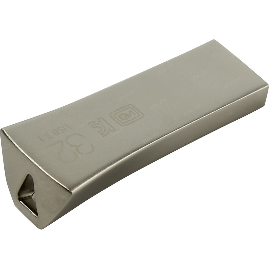 Флеш накопитель 32GB SAMSUNG BAR Plus, USB 3.1, 200 МВ/s, серебристый