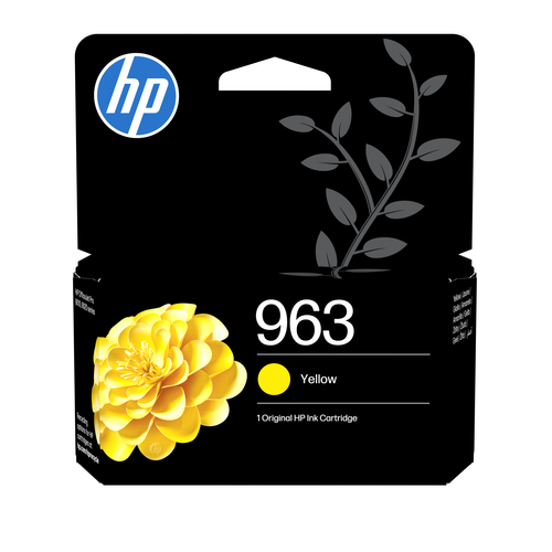 3JA25AE - HP 963 Yellow Original Ink Cartridge для OfficeJet Pro 9010/9010e, 9020/9020e series