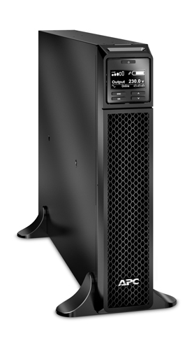 ИБП APC by SE - Smart-UPS SRT 2200 ВА/1980 Вт, On-Line, in (230V 1xIEC-320 C20), 8xIEC-320 C13, 2xIEC-320 C19, Hot Swap User Replaceable Batteries, LCD, Rack/Tower, 2U, цвет чёрный, SRT2200XLI