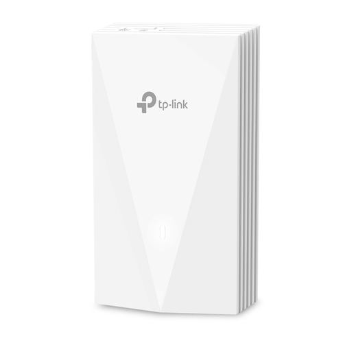 Точка доступа TP-Link EAP655-WALL, AX3000 Wi Fi 6, 1 гиг. Uplink + 3 Downlink порта RJ45, до 574 Мбит/с на 2,4 ГГц + до 2402 Мбит/с на 5 ГГц, PoE 802.3at/af