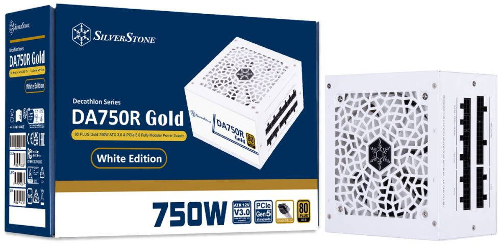 Блок питания Silverstone G54ADA075R4M220, 750Вт, ATX 3.0, 80+ Gold