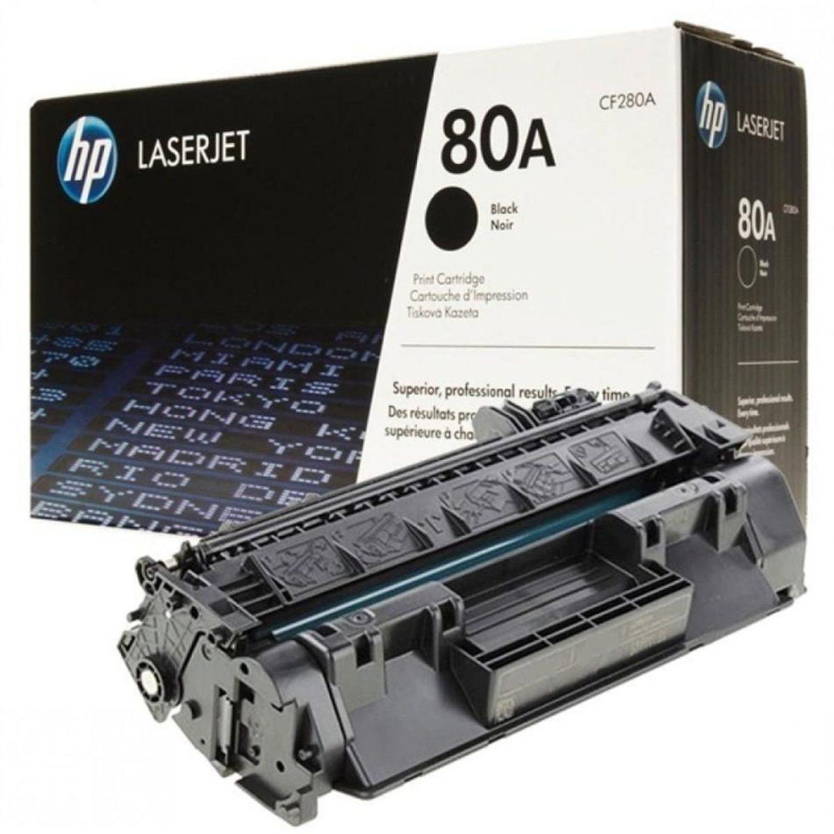 Картридж оригинальный HP 80A CF280A (2700 страниц) черный