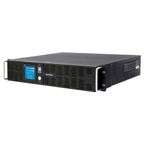 ИБП CyberPower PR1500ELCDRT2U, Rackmount, Line-Interactive, 1500VA/1350W, 8 IEC-320 С13 розеток, USB&Serial, RJ11/RJ45, SNMPslot, LCD дисплей, Black, 0.5х0.6х0.3м., 30.2кг./ UPS Line-Interactive CyberPower PR1500ELCDRT2U 1500VA/1350W USB/RS-232/Dry/EPO/SNMPslot/RJ11/45 (8 IEC С13)