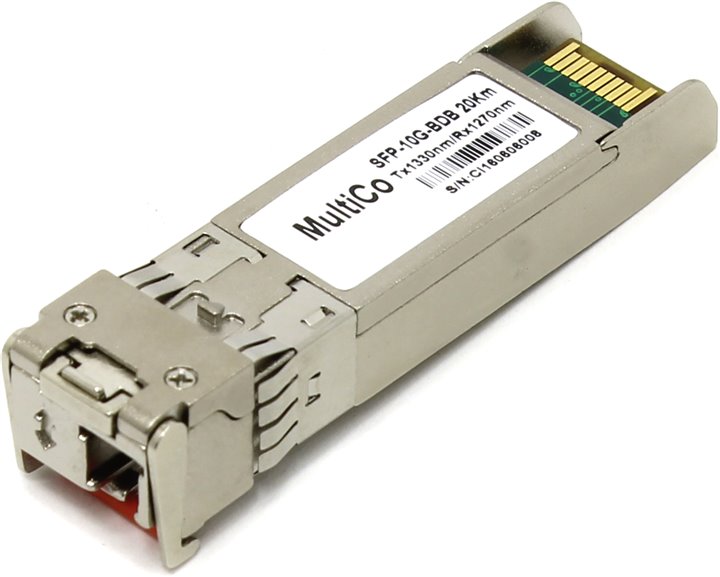 MultiCo <SFP-10G-BDB 20km> Модуль  SFP+ (Simplex,LC, SM)