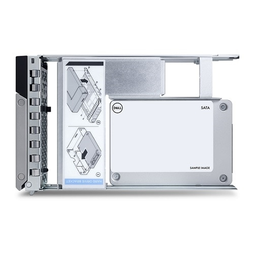 Dell 345-BDGB 480GB Solid State Drive SATA Mixed Use 6Gbps 512e 2.5in with 3.5in  HYB  CARR,  CUS Kit