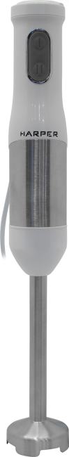 HARPER <HHB-MS01 White> Блендер погружной (1000W, измельчитель 500 мл, металлическая погружная  часть,  венчик)