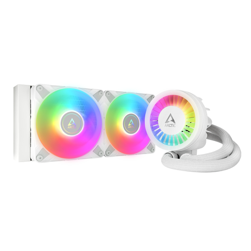 Жидкостная система охлаждения Arctic Cooling Arctic Liquid Freezer III-240 A-RGB White Multi Compatible All-In-One CPU Water Cooler (ACFRE00150A) (ACFRE00150A плохая упаковка)