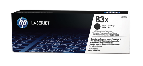 CF283X - 1/2 XD Картридж лазерный HP 83X оригинальный, черный (2 200 стр.) для LaserJet Pro M201, MF, CF283X - 1/2 XD