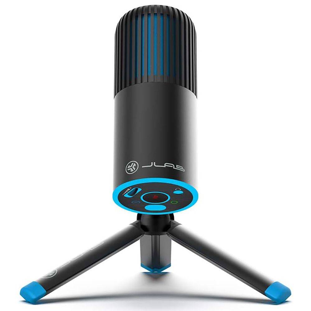 Микрофон JLab IEUMTALKGORBLK4, TALK GO, проводной, черный