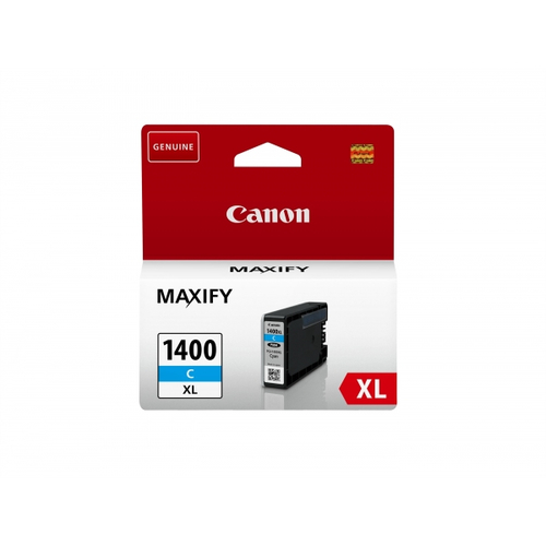 Картридж струйный Canon PGI-1400XL C Cyan голубой (1020 стр. 12 мл) для MAXIFY МВ2040/МВ2340