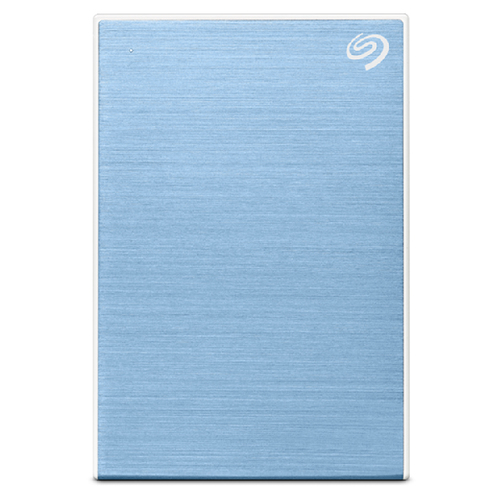 Внешний диск HDD Seagate - One Touch, 1 ТБ, 2.5", USB Type A, Питание по USB, голубой, STKY1000402