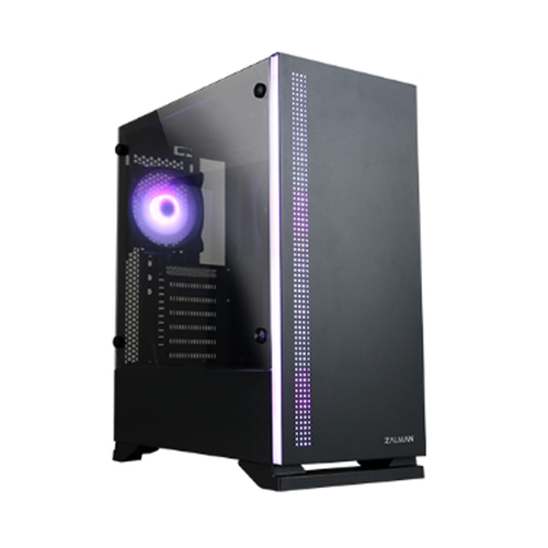 Корпус Zalman S5 Black, ATX, Midi-Tower, черный, Без БП (Zalman S5 Black)