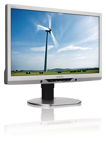 21.5" ЖК монитор PHILIPS 221B3LPCS/00 (LCD, 1920x1080, D-Sub,  DVI, USB2.0 Hub)