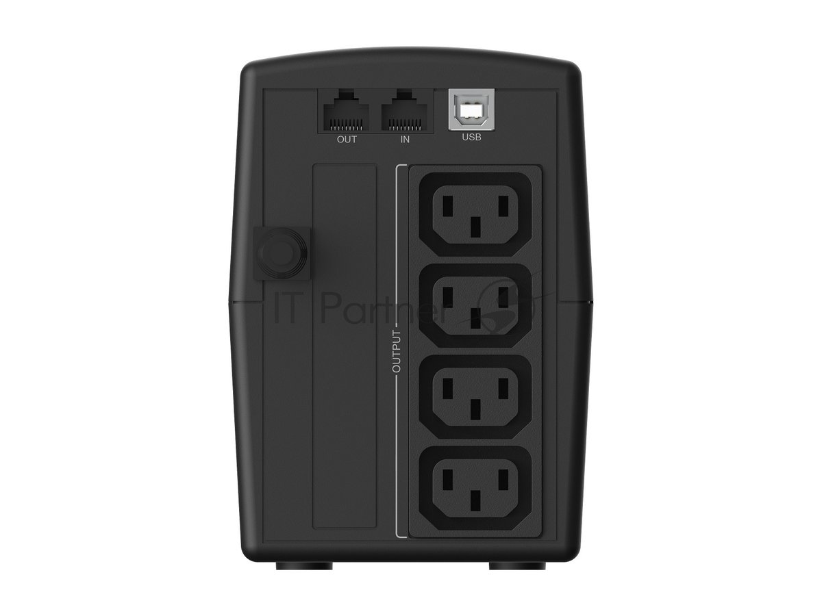 Источник бесперебойного питания CBR QUANTUM QTM-650C / 650 ВА / 360 Вт / 4xIEC 320 C13