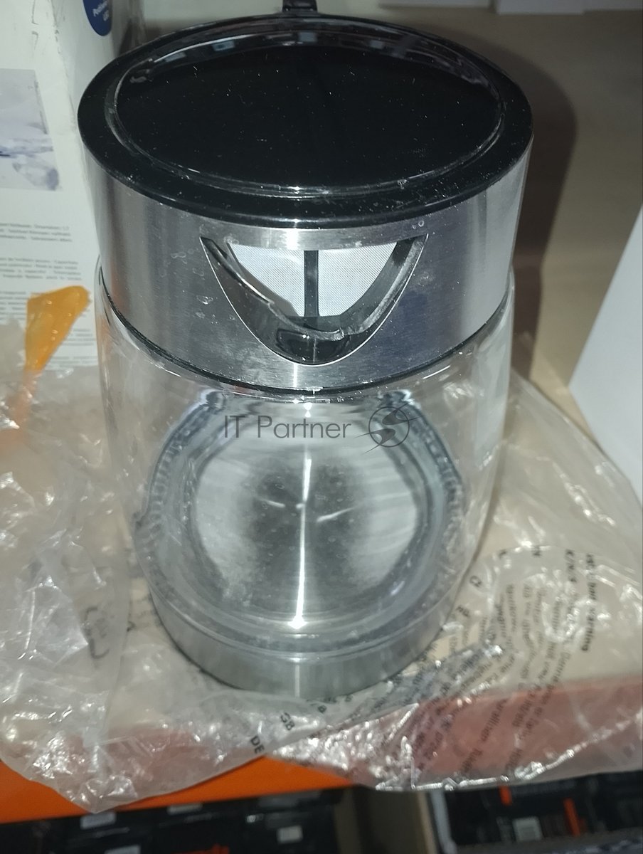 (Б/У с повреждениями) Чайник ZELMER ZCK8011 GLASS/INOX [Cм.описание!]