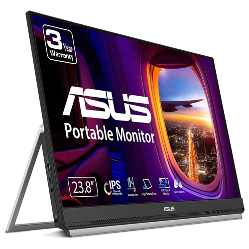 Монитор Asus 23.8" ZenScreen MB249C черный IPS LED 5ms 16:9 HDMI M/M матовая HAS Piv 1000:1 250cd 178гр/178гр 1920x1080 75Hz FreeSync DP FHD USB 4.84кг