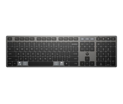 9T5B2AA#B15 - Keyboard HP Europe/725 Multi-Device Rechargeable Wireless Keyboard/USB + Bluetooth
