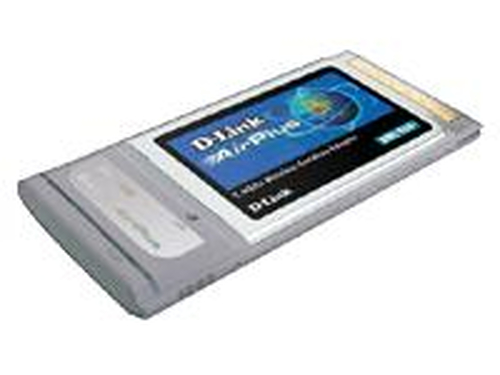 D-Link <DWL-650+> AirPlus Enhanced 2.4GHz Wireless  Cardbus Adapter 22Mbps