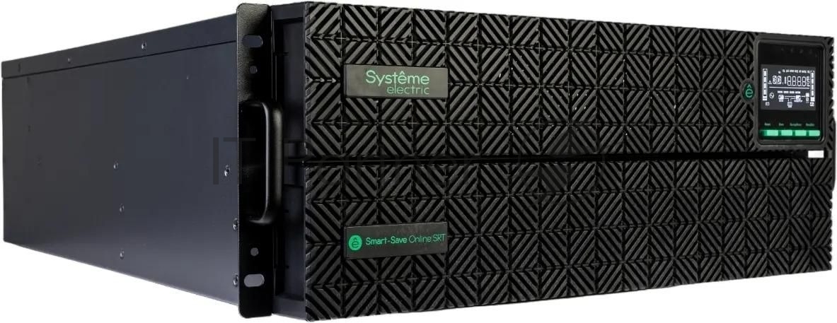 Источник бесперебойного питания Systeme Electric Smart-Save Online SRTSE 2 SRTSE6KRTXLIG2-NC / 6000 ВА / 6000 Вт / 5 x IEC 320 C13, 3 x IEC 320 С19