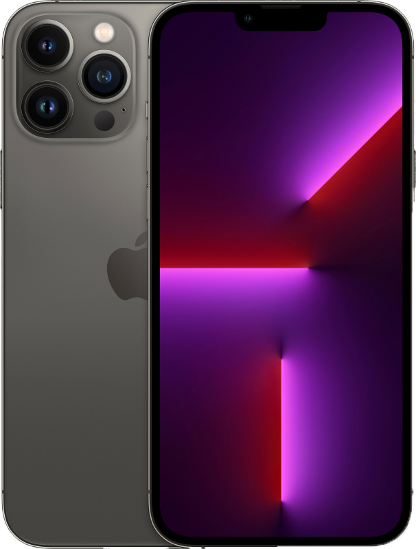 Apple iPhone 13 Pro 128 ГБ, nano SIM eSIM, графитовый, Slimbox