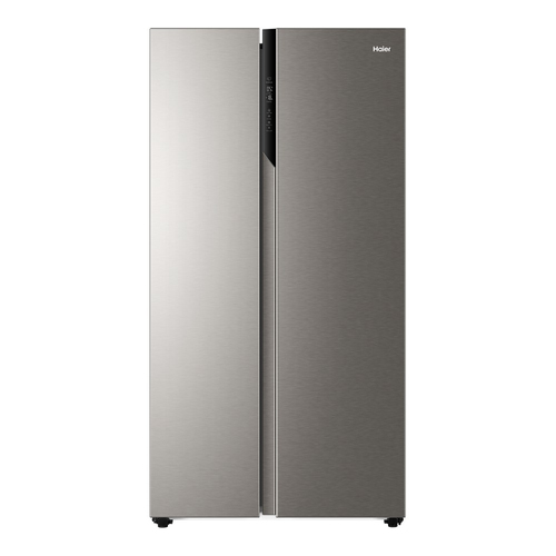 Холодильник Haier HRF541DM7RU серебристый двухкамерный 337/167л морозилка сбоку, No Frost, Side by Side