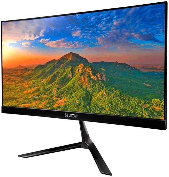 Монитор 23,8" БЕШТАУ M24FHD/TVA, Регулировка наклона, Встроенные динамики , Чёрный VESA 100х100(75х75)МИНПРОМТОРГ (МПТ)