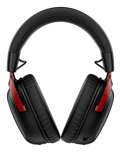 Гарнитура HyperX Cloud III S Wireless чёрный/красный, беспроводная, радиоканал, до 120 ч, съёмный микрофон, совместимость с PS5