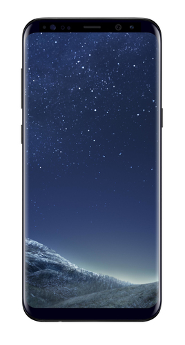 Дисплей для Samsung Galaxy S8 Plus SM-G955F черный с золотой рамкой