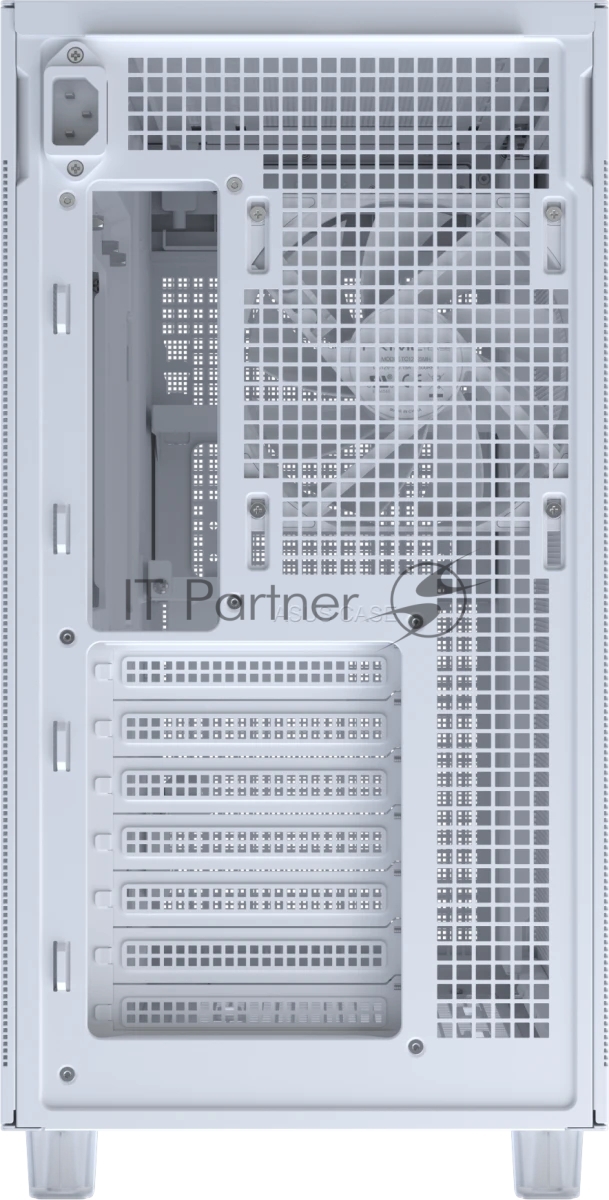 Корпус ASUS Prime AP303 TG, Midi-Tower, белый, 1 x 120 мм