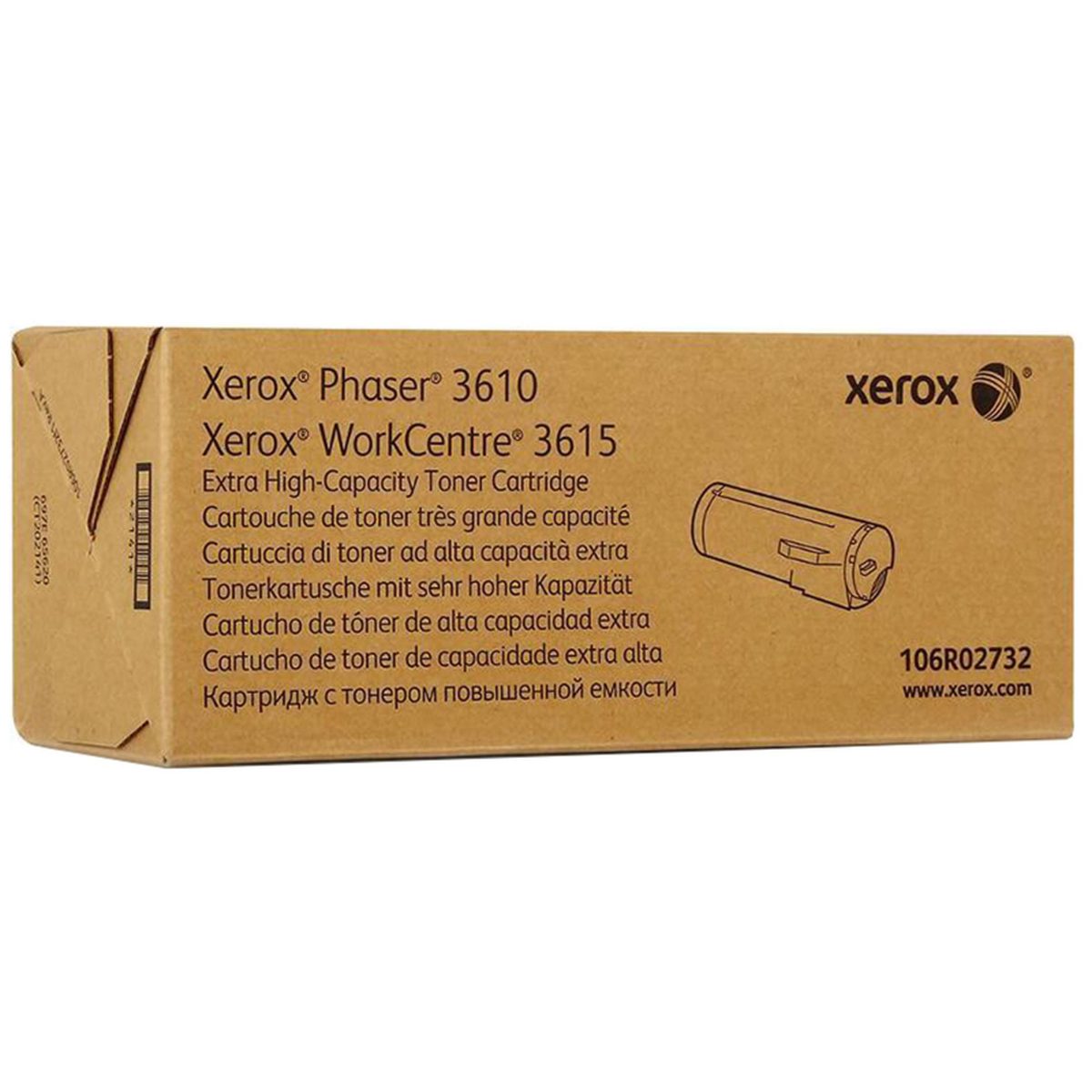 Картридж Xerox 106R02732, для Phaser 3610/WorkCentre 3615, повышенной ёмкости