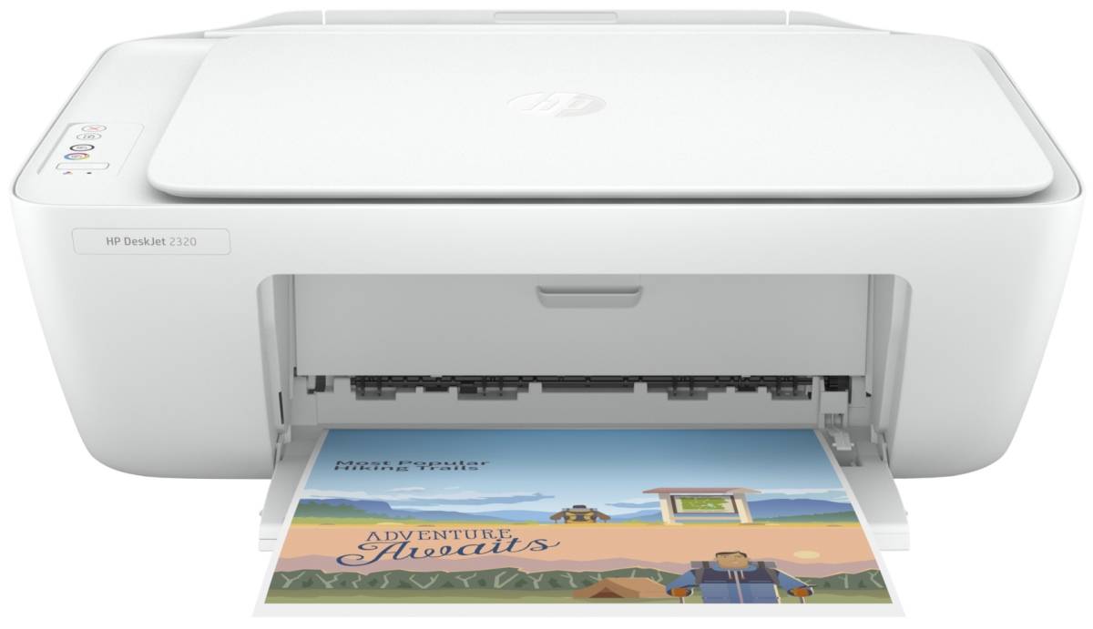HP Deskjet 2320 (Pr/Scan(1200x1200)/Copier, A4, 4800dpi(переменный размер капли), mono - 7.5(20)ppm; color - 5.5(16)ppm, 1trays 60, USB)(Замена K7N77C) ( 7WN42B )