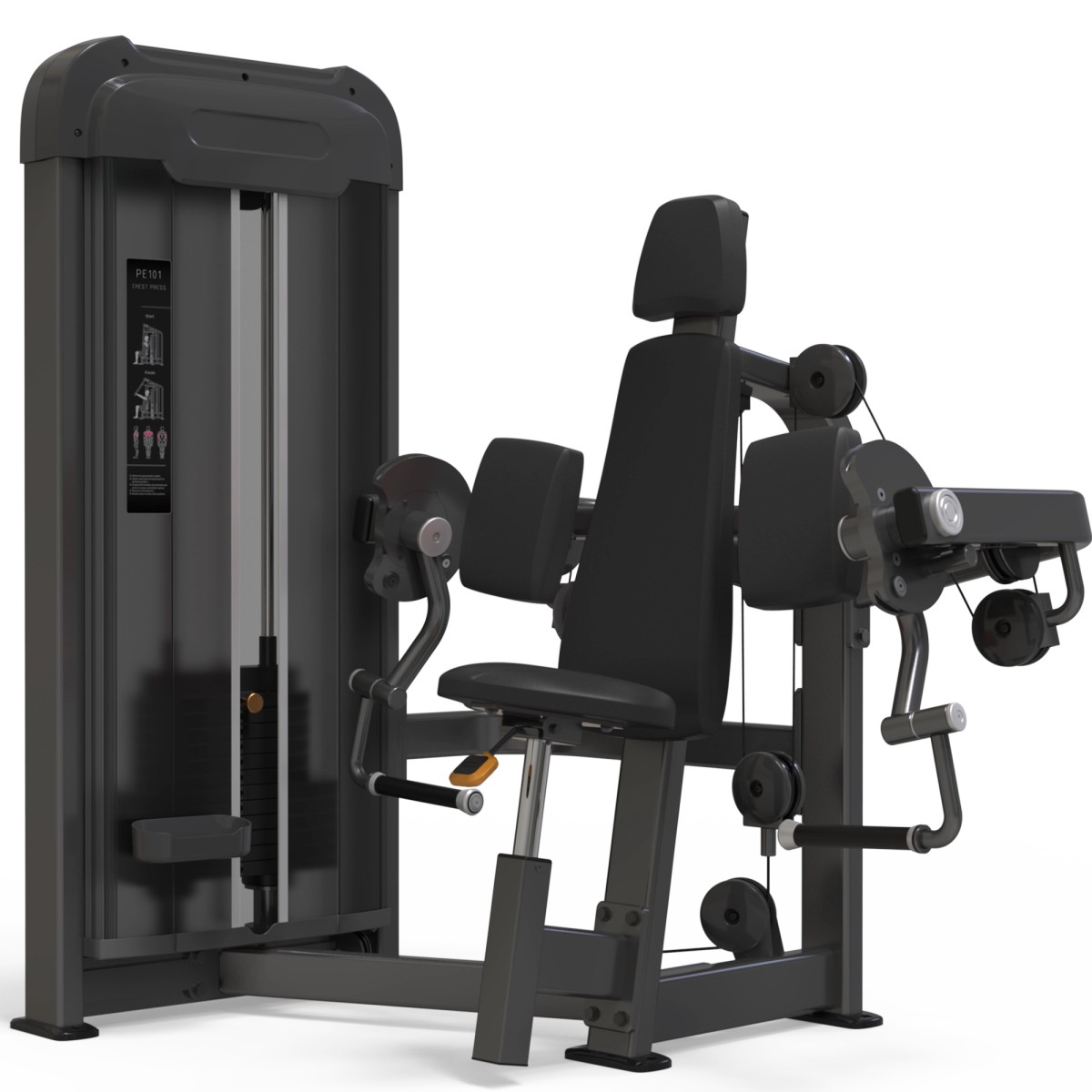 Тренажер AnyFit PE108-96, бицепс сидя