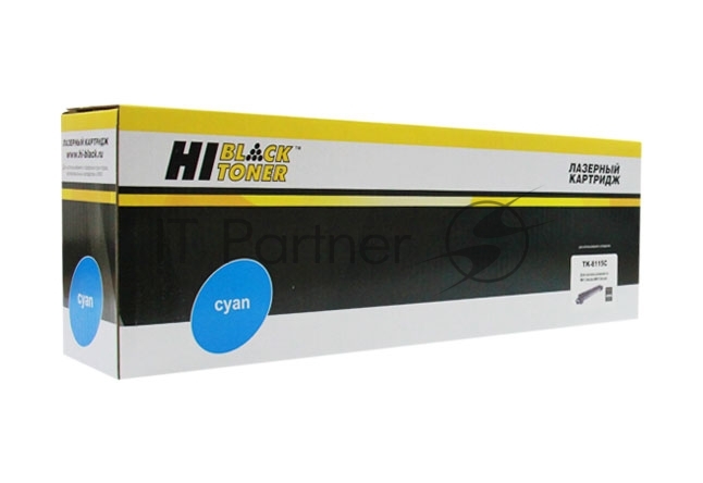 Тонер-картридж Hi-Black HB-TK-8115C, голубой, 6000 стр.