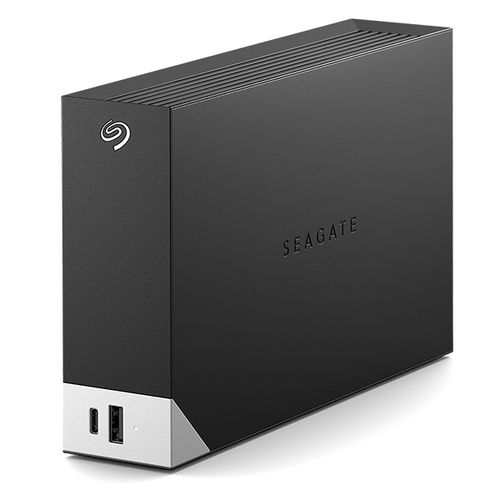 Внешний диск HDD Seagate - One Touch Hub, 8 ТБ, 3.5", USB Type A, Внешний блок питания, чёрный, STLC8000400