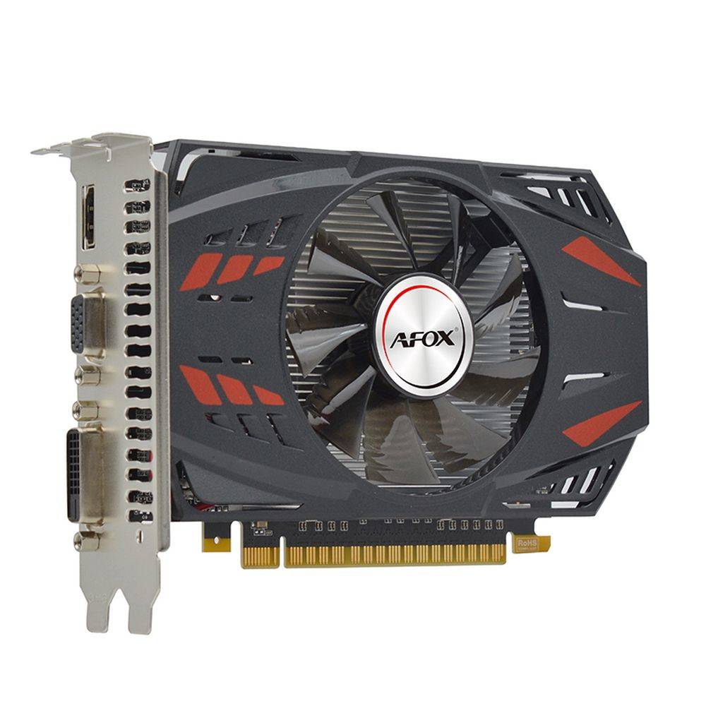 AFOX Видеокарта GT740 4GB GDDR5 128bit VGA DVI HDMI 1FAN RTL