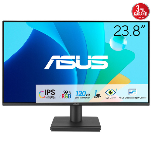 Монитор ASUS VA249HG (23,8", 16:9, IPS, 1ms(MPRT), 1920x1080, 120Hz, 300cd, 1500:1, 178°/178°, VGA/HDMI, Black)(90LM02W0-B01171)