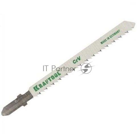 Пилки для лобзика KRAFTOOL 159516-2,5  CrV по дер,фанере,лам. обр.рез EUхвост. шаг2.5мм 75мм 2шт.