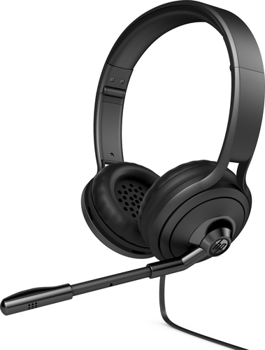 Гарнитура HP 500, USB, черный (1NC57AA)