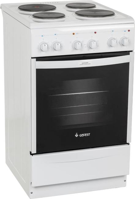 Плита электрическая Gefest ЭП Н Д 5140-01 0035, 4 конфорки, 55 л, белый