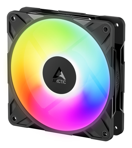 Корпусный вентилятор Arctic - P12 Pro Reverse A-RGB, 120 мм, 4-pin, 3000rpm, цвет чёрный, ACFAN00322A