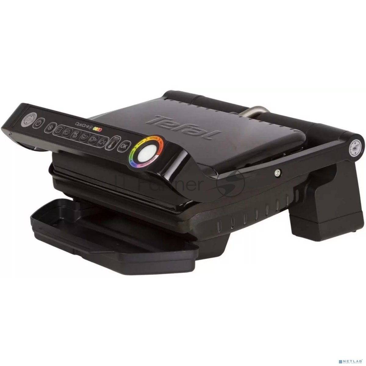 Гриль электрический Tefal GC714834, черный