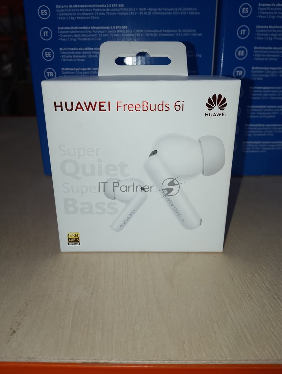 (Восстановленный) Наушники беспроводные Huawei FREEBUDS 6I WHITE ORCA-T100 [Cм.описание!]