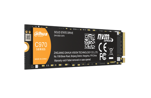 Накопитель SSD Dahua C970 1TB M.2 2280 PCIe4x4 3D NAND, 7mm, R/W up to 4450MB/s/4280MB/s, IOPS(R4K) 677K/763K, TBW 2000TB 3y wty