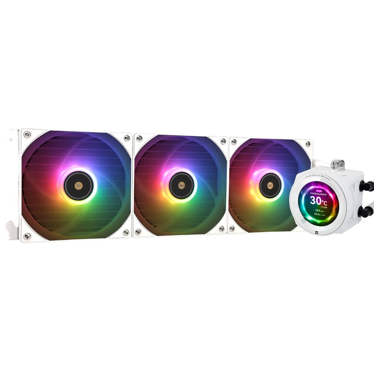 СЖО Thermalright C-VISION-WH-360-ARGB, Core Vision 360, 360 мм, ARGB, белый